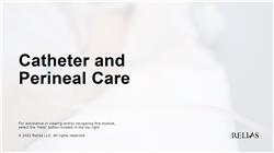 Catheter and Perineal Care